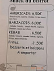 Le Bistrot Des Amis menu