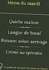 Le Jardin De Léonard menu