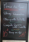 Le Sous-dine menu