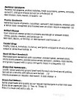 Stone's Throw Cafe menu