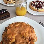 La Antigua Waffles food