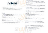 Debriñ menu