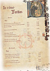 Aux Caves du Vieux Couvent menu