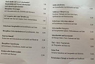 Restaurant Sauerer menu