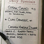 The East Boothbay General Store menu