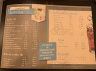 A L'endroit menu