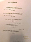 Gasthaus Possecker Philip Müller menu