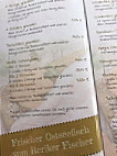 Bistro Lene menu