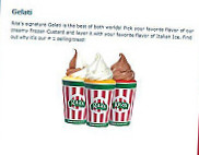 Rita's Italian Ice menu