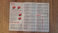 Pizzeria Pasa menu