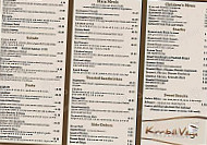 Kirribilli Village Ristorante menu