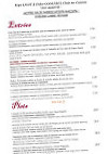 Du Dauphin menu