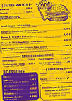 Le Gueuleton menu