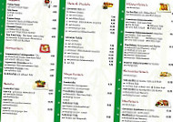 Bamboo Garden menu