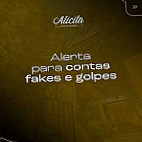 Alicita Bistrô menu