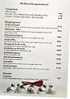 Restaurant Adria menu