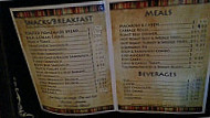 Cashin's Chestnut Tree Cafe menu