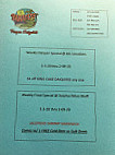 Paradise Daiquiris menu