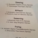 Italia Ristorante menu