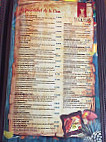 Tequilas menu