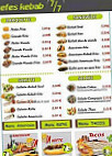 Efes Kebab menu