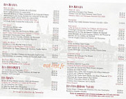 Le Pavillon Augustine menu