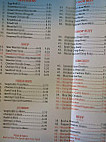 Asian Buffet menu