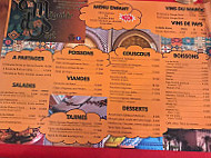 Mogador Du Port menu