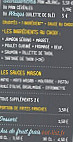 L'orange Givree menu