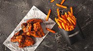 Black Rooster Peri Peri food