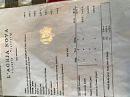 Pizzeria Trattoria L'aghja Nova menu