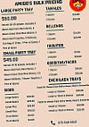 Amigo's Mexican Food menu