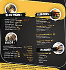 L'oasis menu