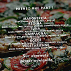 Pizzeria Del Golfo menu