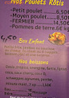 La Rotonde menu