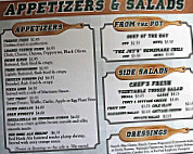 Collegiate menu