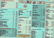 Burger Kneipe menu