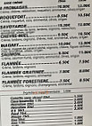 Chez Philou menu