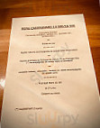 Auberge Des Girards menu