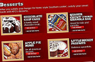 Kfc menu