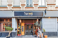 Tiger wok outside