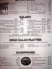 Main Street Diner menu