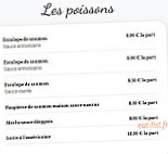 La Ptite Chopine menu