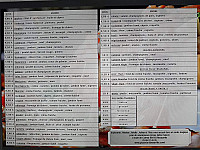 La Pizzeria menu