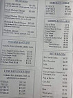 Buck Horn Bar Restaurant menu