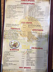 La Fiesta Mexican menu