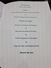 F&b Institut Paul Bocuse menu