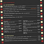 La table du boucher menu