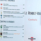 Rendez-vous menu