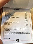 Heilandt Kaffeemanufaktur menu